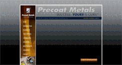 Desktop Screenshot of precoat.com